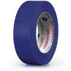 WOD PMTB14UV Professional Grade Blue Painters Masking Tape - 3 inch x 60  yds (Pack of 12) Multi-Surface 14 Day Clean Release, 24-HR UV Resistant,  Trim Edge Finishing Tape, High Adhesion Level 