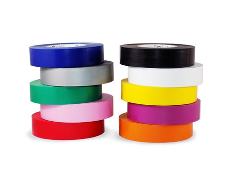 Colored Electrical Tape, Different Widths
