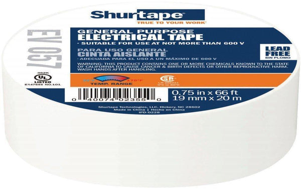 EL-60 - 3/4 x 66' Color Coding Vinyl Electrical Tape - Electrical Tapes